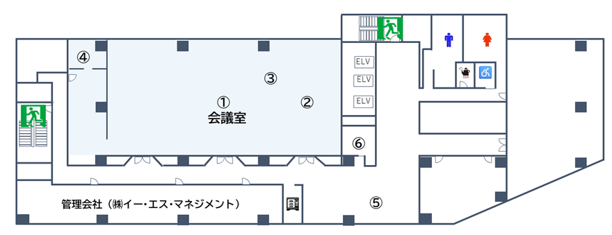 フロアマップ(10階)